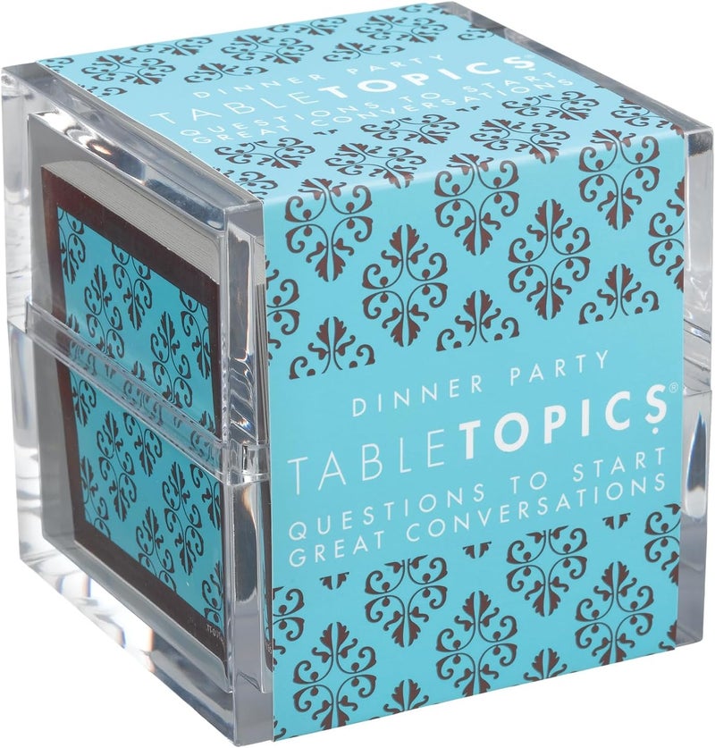 TableTopics Dinner Party Question Card Game - 135 Entertaining Conversation Starter Cards - Image 1